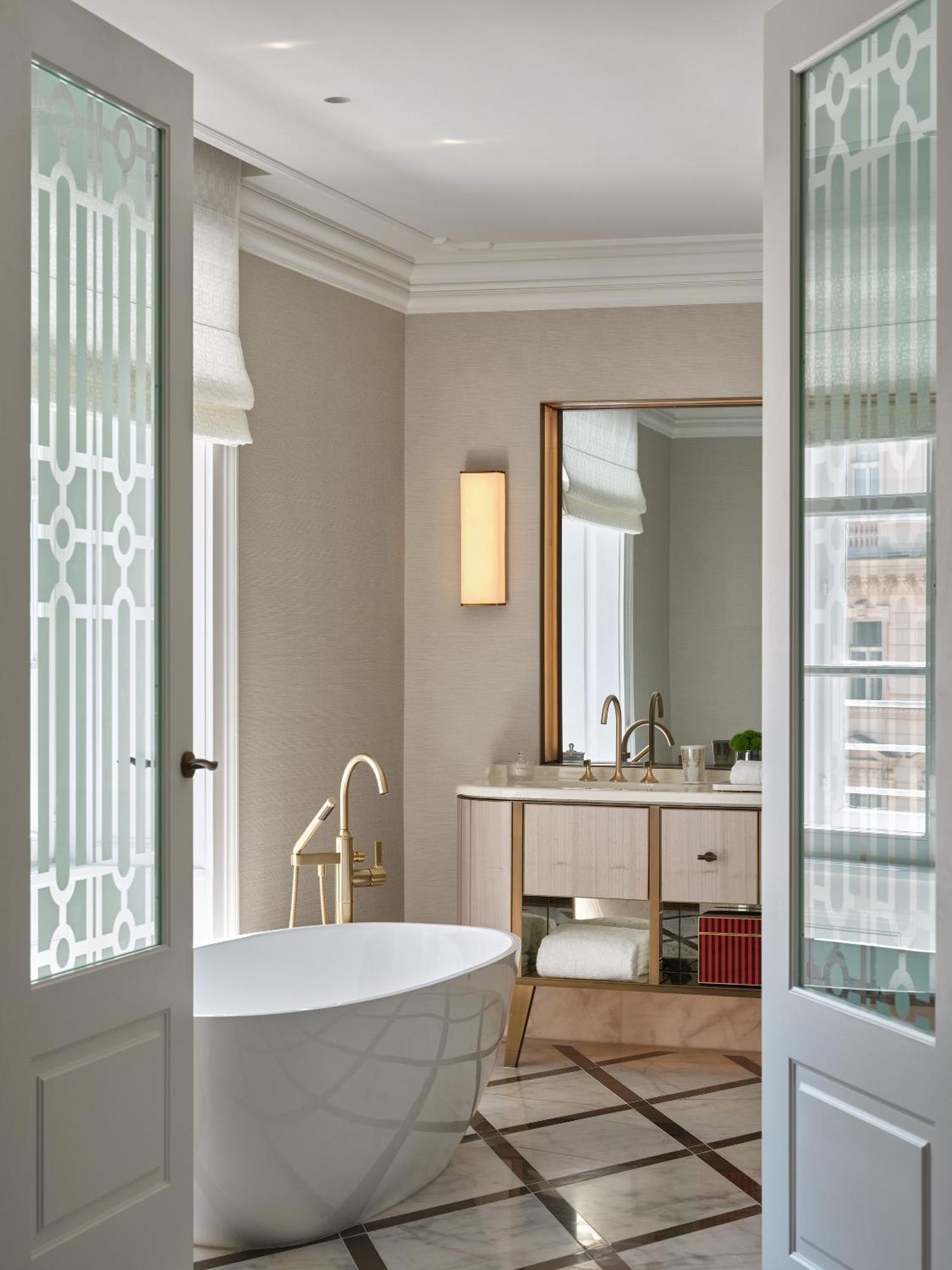 Hotel Rosewood Vídeň Exteriér fotografie Bathroom