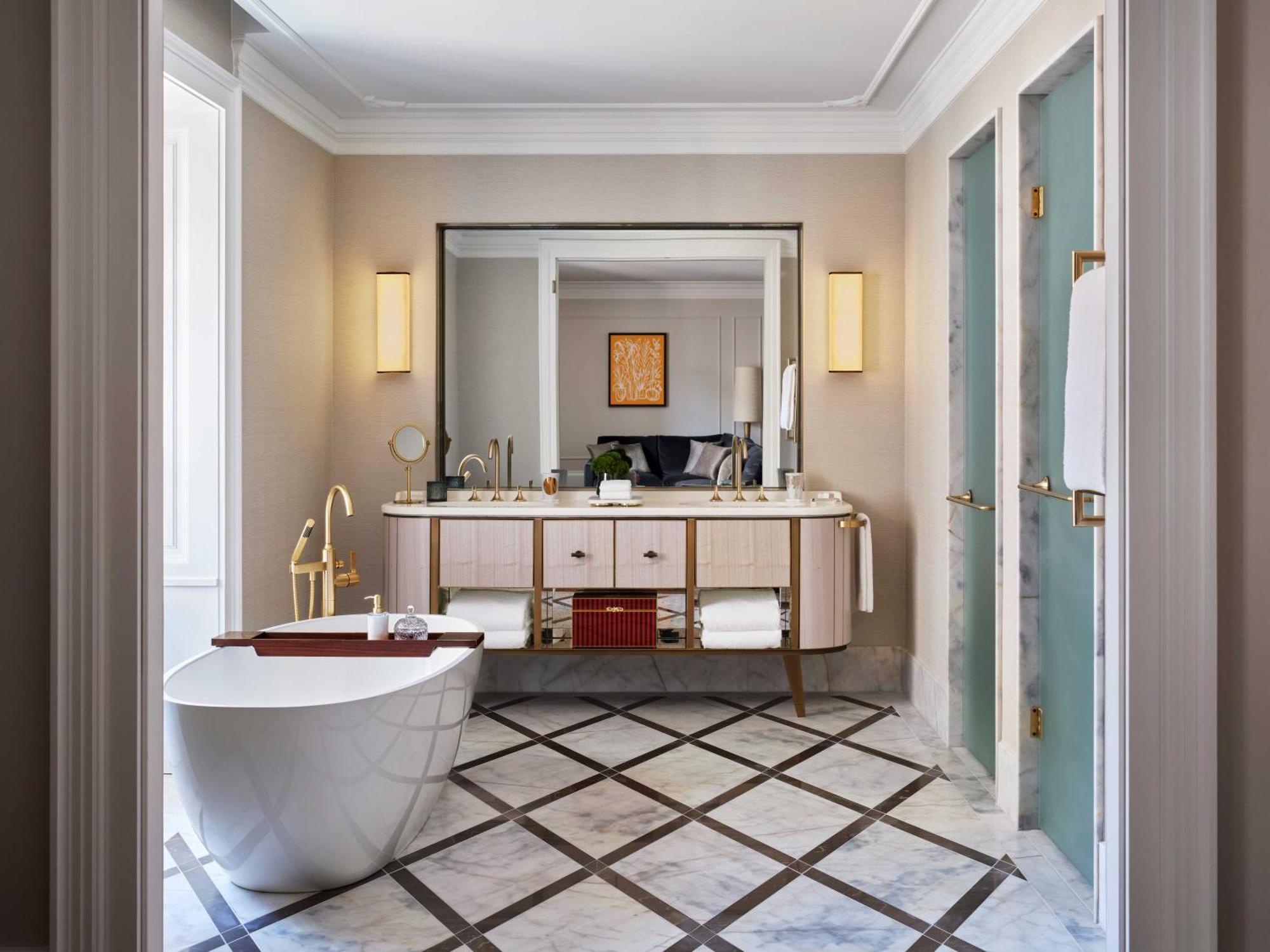 Hotel Rosewood Vídeň Exteriér fotografie Bathroom